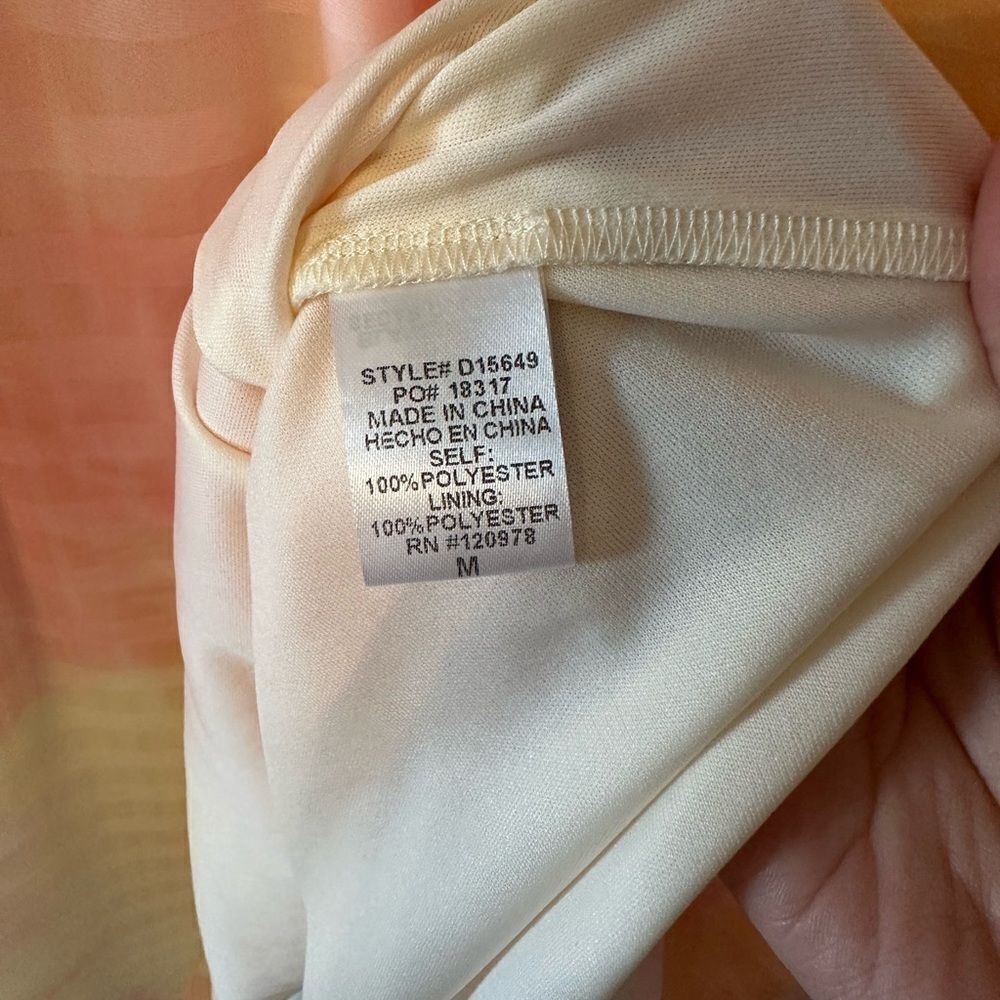 Entro Light Pink Lemon Yellow Mini Dress Medium - Picture 8 of 10